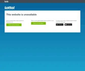 Lottobcmobile.com(BCLC Lotto) Screenshot