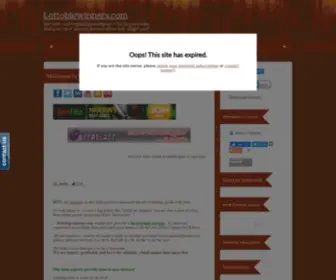 Lottobigwinners.com Screenshot