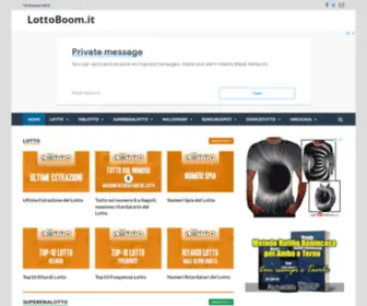 Lottoboom.it(Lottoboom) Screenshot