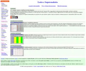 Lottoesuperenalotto.it Screenshot