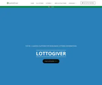 Lottogiver.com(LottoGiver) Screenshot