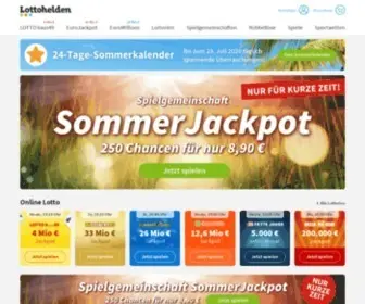 Lottohelden.de(Tippen Sie online beim Testsieger) Screenshot