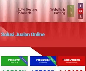 Lottohosting.com(Indonesia Hosting) Screenshot