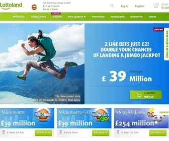 Lottoland.co.uk Screenshot