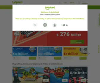 Lottoland.de(über 17 mio) Screenshot