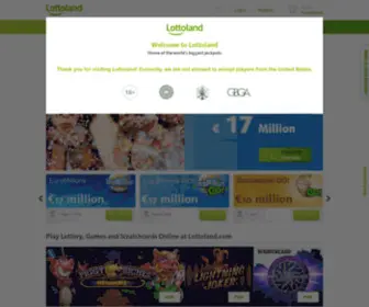 Lottoland.net Screenshot