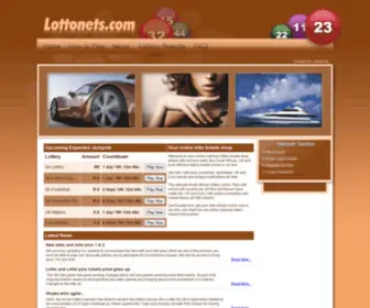 Lottonets.com(Play south african national lotto online or via sms inc) Screenshot