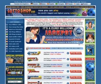 Lottoshop.com(Euro millions) Screenshot