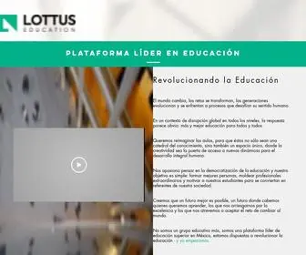 Lottus.com(Lottus Education) Screenshot