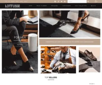 Lottusse.com(Zapatos de Piel y Accesorios Hechos a Mano) Screenshot
