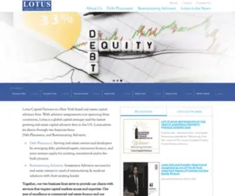 Lotus-CP.com(Lotus Capital Partners llc) Screenshot