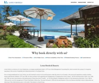 Lotus-Hotels.com(Lotus Hotels) Screenshot