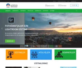 Lotus.com.tr(Lotus Eğitim Kurumları) Screenshot