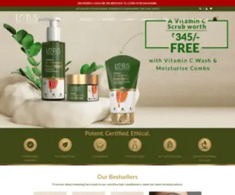 Lotusbotanicals.com(Lotus Botanicals) Screenshot