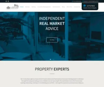 Lotusestateagency.com(Experienced Property Valuers and Real Estate Professionals) Screenshot