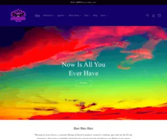 Lotusfocus.one(Bringing divine recognition to your everyday home goods and apparel. Now) Screenshot