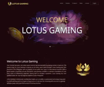 Lotusgaminglive.com(Lotus Gaming) Screenshot