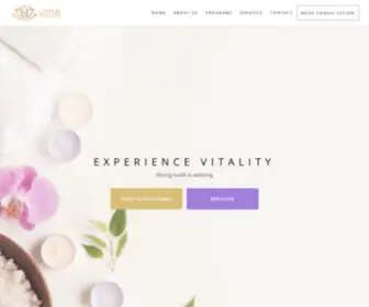 Lotusgh.com(Lotus Detox & Wellness) Screenshot
