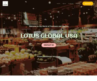 LotusGlobalusa.com(Import Export Expert) Screenshot