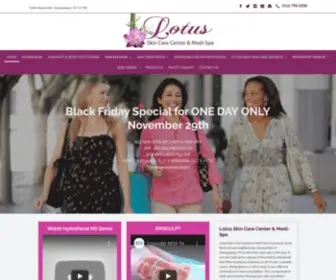 Lotuslasertreatments.com(Lotus skin care center & medi) Screenshot