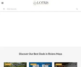 Lotusrivieramaya.com(Lotus Riviera Maya Realty) Screenshot