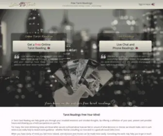 Lotustarot.com(Free Tarot Card Readings) Screenshot
