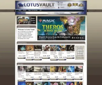 Lotusvault.com(Lotus Vault) Screenshot
