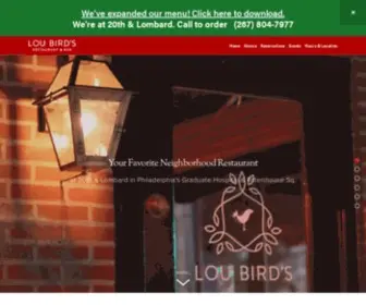 Loubirds.net(Lou Bird's) Screenshot