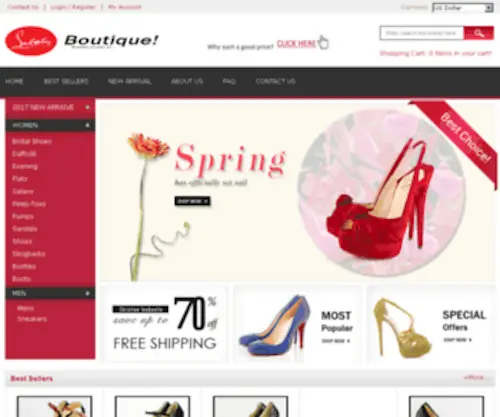 Louboutinsshops.com(Christian Louboutin Online Store) Screenshot