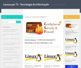 Loucosporti.com(Loucos por T.I) Screenshot