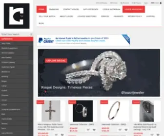 Loucri.com(Loucri Jewelers) Screenshot