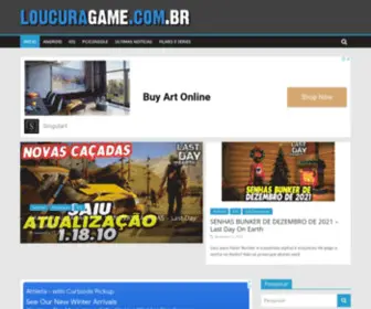 Loucuragame.com.br(Loucura Game) Screenshot