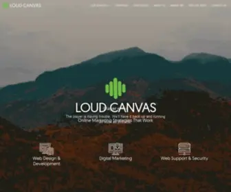 Loudcanvas.com(Loudcanvas) Screenshot