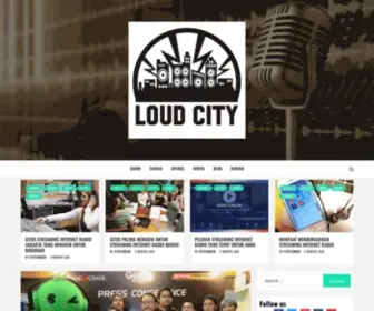 Loudcity.com Screenshot