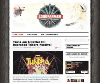Loudfarmer.com(Loudfarmer) Screenshot