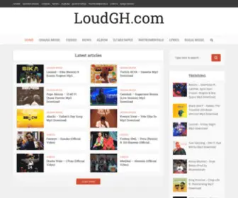 Loudgh.com(Ghana Music Downloads) Screenshot