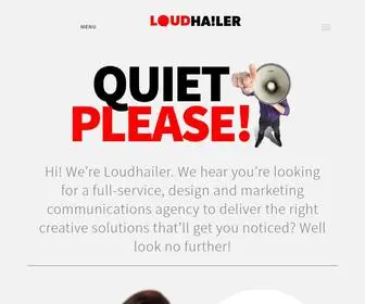 Loudhailer.co.nz(Loudhailer Design) Screenshot