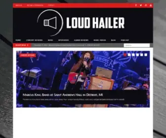 Loudhailermagazine.com(Loud Hailer) Screenshot