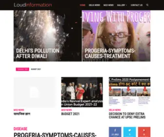 Loudinformation.com(Loud Information) Screenshot