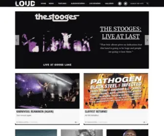 Loudmag.com.au(Metal News) Screenshot