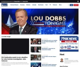 Loudobbs.com(The Official Home of Lou Dobbs On The Web) Screenshot