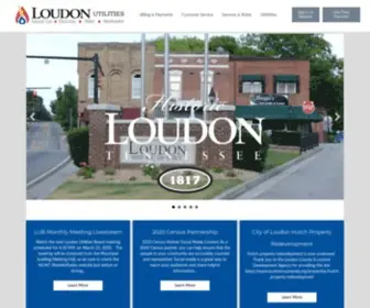 Loudonutilities.org(Loudon Utilities) Screenshot