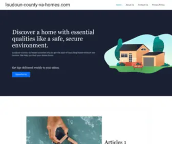 Loudoun-County-VA-Homes.com(Real estate) Screenshot