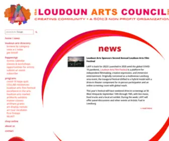 Loudounarts.org(Loudoun Arts Council) Screenshot