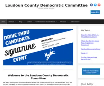 Loudoundemocrats.org(Equality) Screenshot