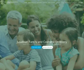 Loudounfamilydentistry.com(Loudoun Family and Cosmetic Dentistry) Screenshot