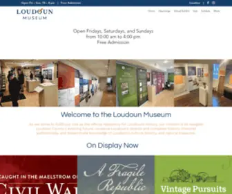 Loudounmuseum.org(Loudoun Museum) Screenshot