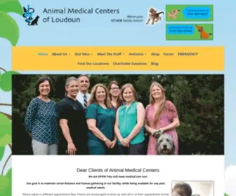 Loudounvet.com(Veterinary Care Hospital For Your Pet) Screenshot