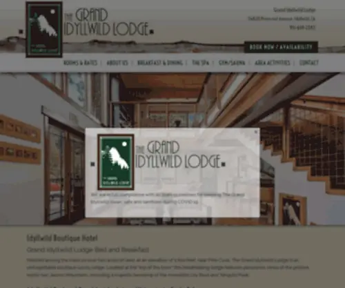 Loudpedal.tv(Grand Idyllwild Bed Breakfast Lodge) Screenshot