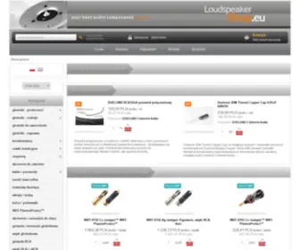 Loudspeakershop.eu(Głośniki) Screenshot